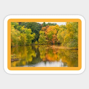 Reflecting on the Concord River Sticker